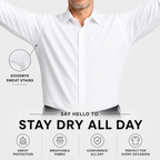 Non-Iron Anti-Sweat Stretch Shirt